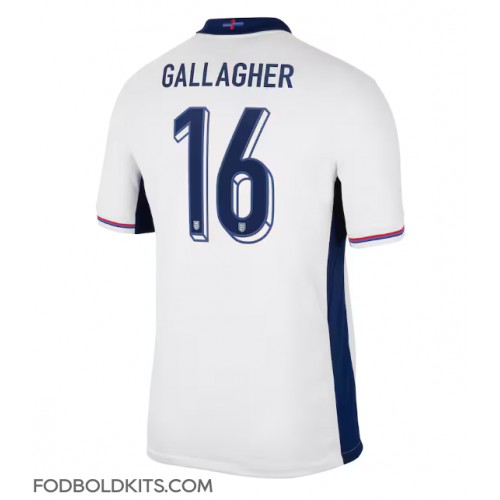 England Conor Gallagher #16 Hjemmebanetrøje EM 2024 Kortærmet